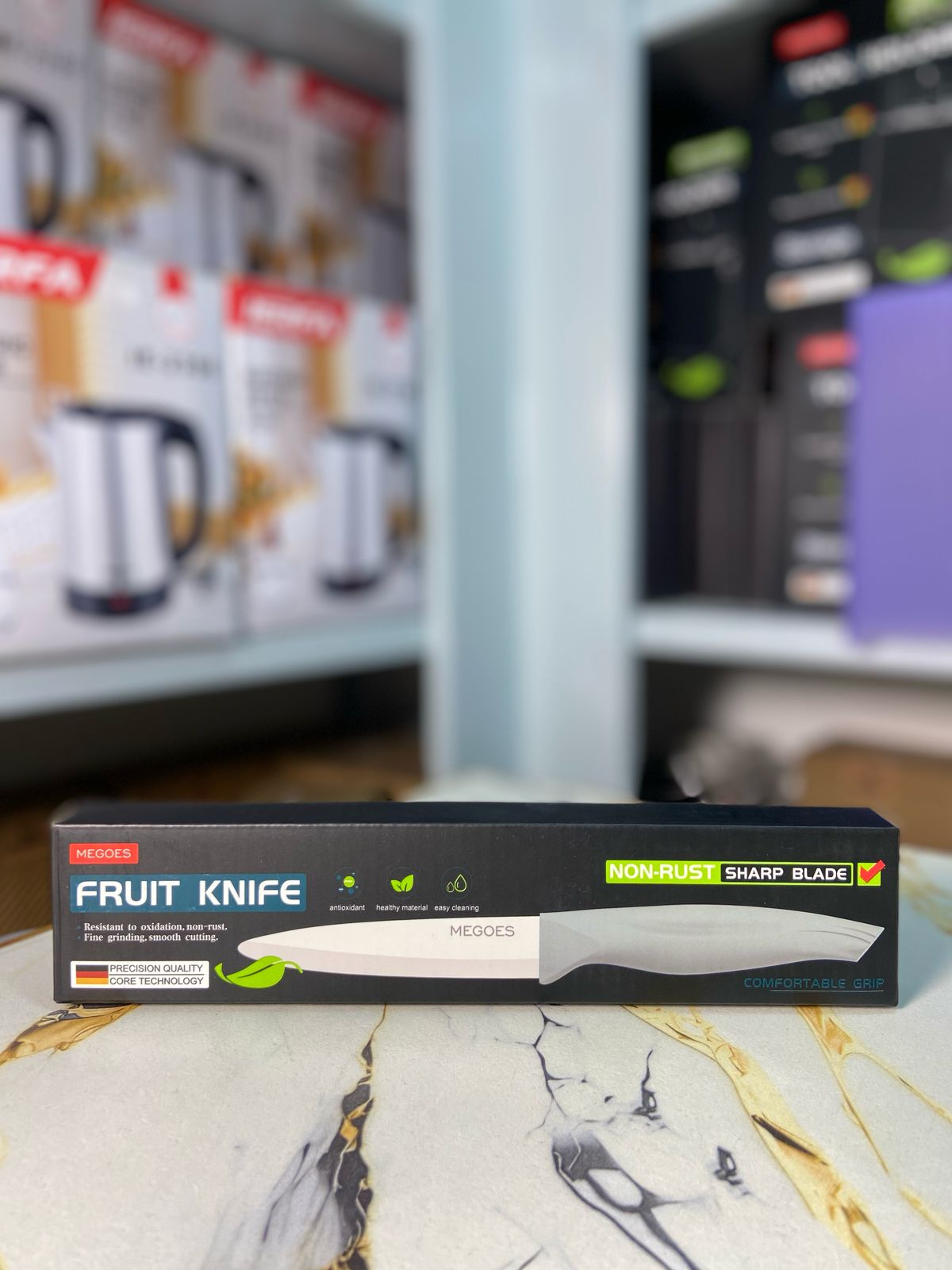 Premium Stainless Steel Fruit Knife – Ultra-Sharp Blade with Ergonomic Handle for Effortless Slicing#2086