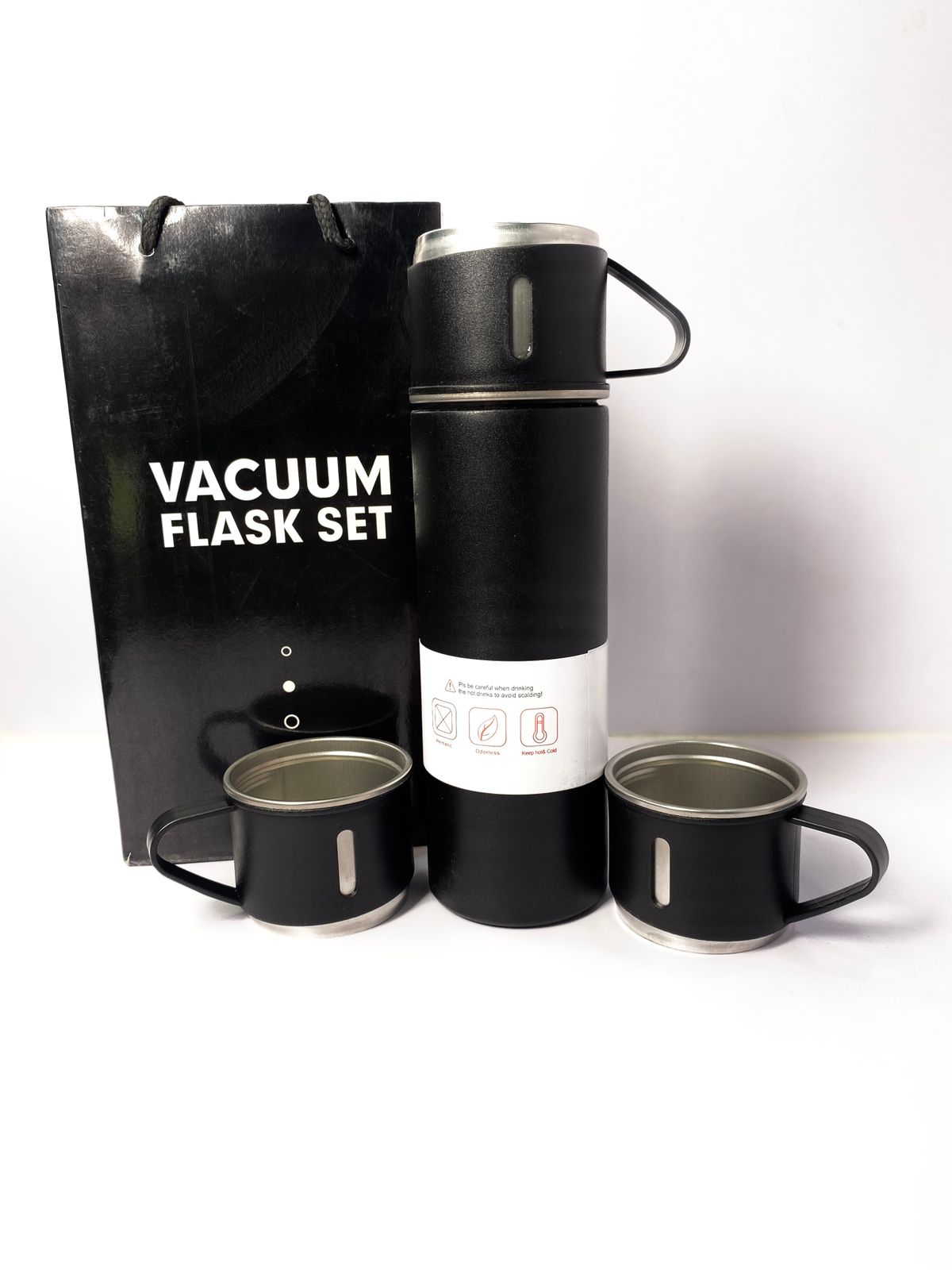 500ml Stainless Steel Vacuum Bottle – Hot & Cold Insulated Flask #2046