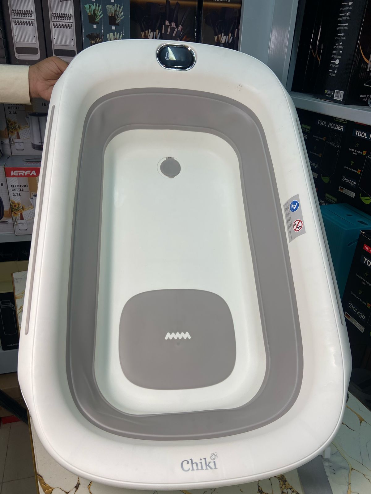 Easy Drain – Ideal for Travel & Home Use#2096