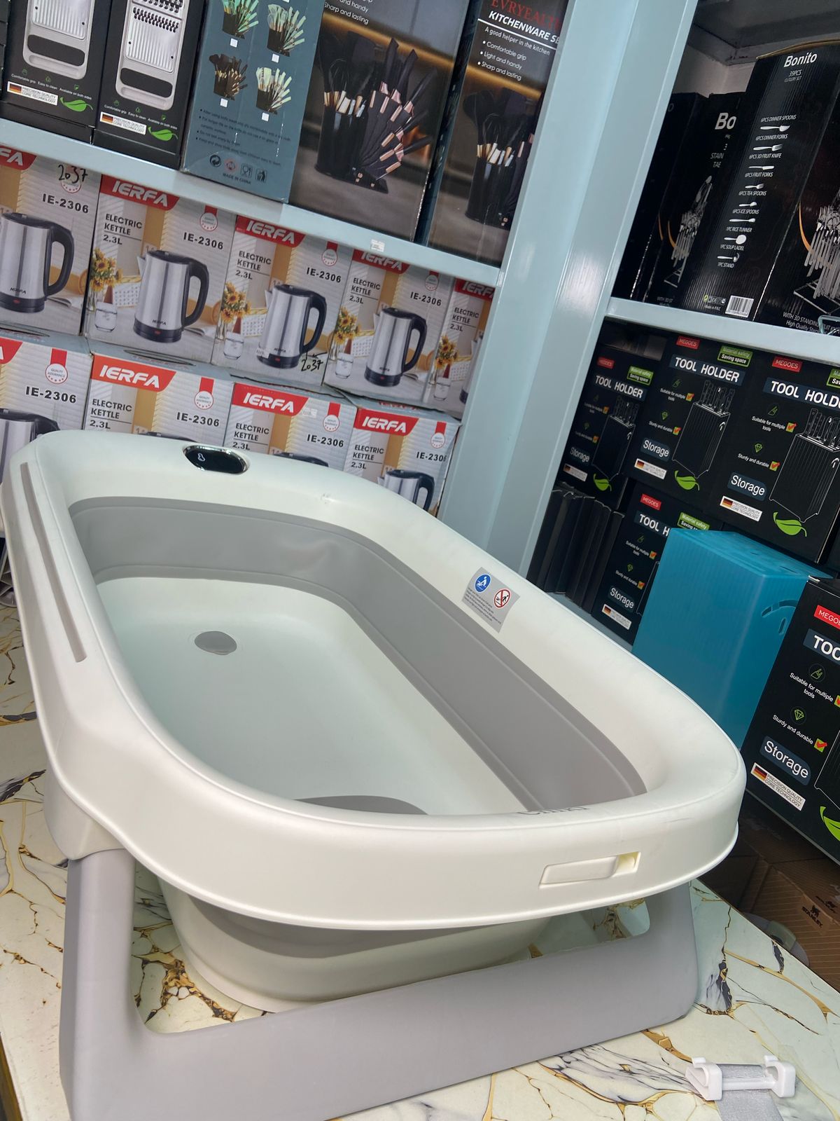 Easy Drain – Ideal for Travel & Home Use#2096