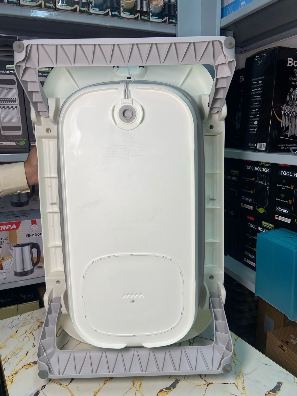 Easy Drain – Ideal for Travel & Home Use#2096
