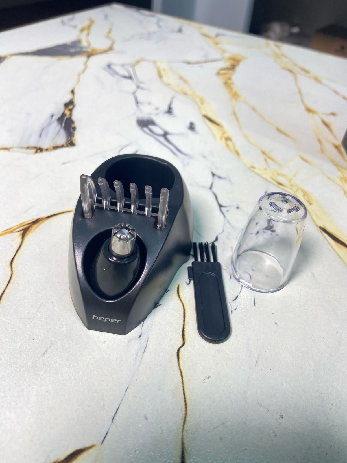 Beper  Multifunctional Grooming Kit for Men – Beard, Hair, Nose & Ear Trimmer with Charging Stand – Precision Styling Tools#2124