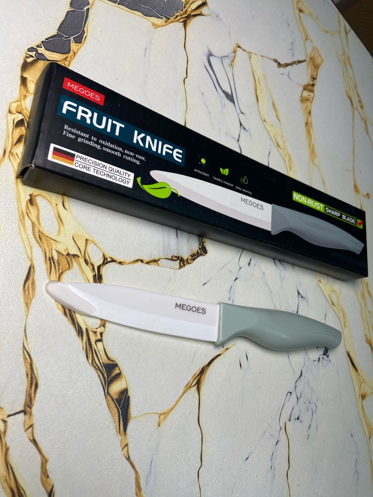 Premium Stainless Steel Fruit Knife – Ultra-Sharp Blade with Ergonomic Handle for Effortless Slicing#2086