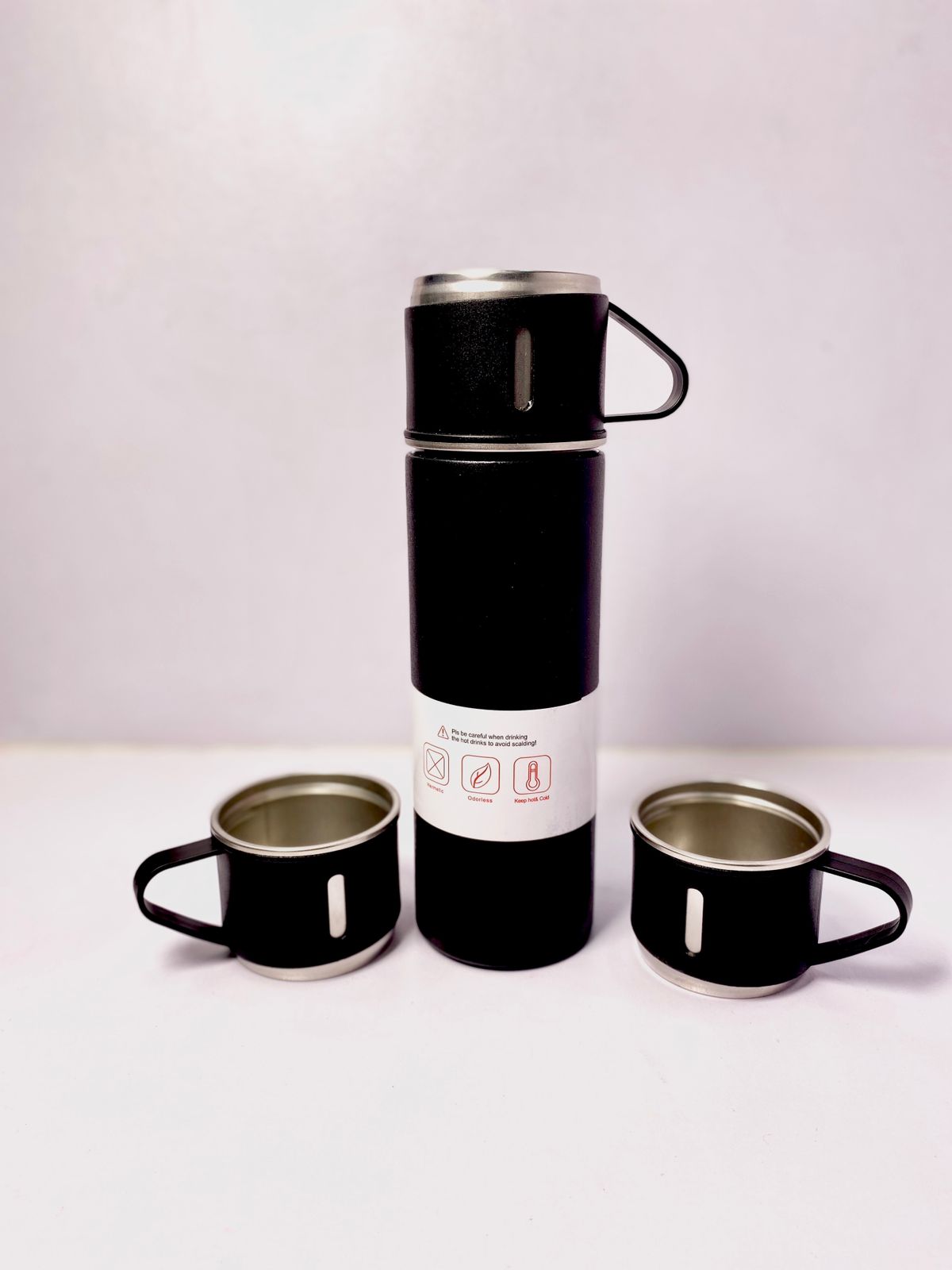 500ml Stainless Steel Vacuum Bottle – Hot & Cold Insulated Flask #2046
